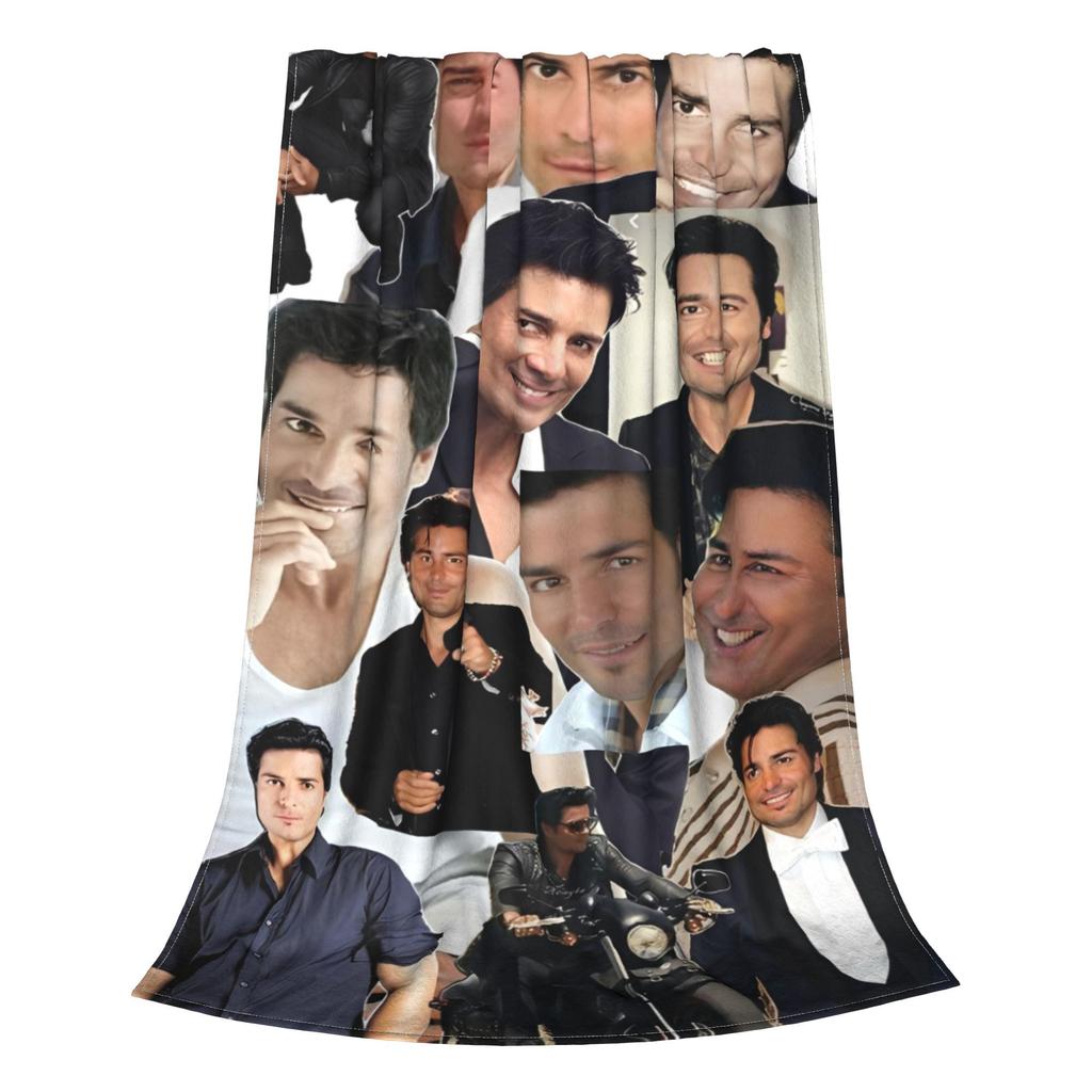 Chayanne Singer Knitted Blankets Fleece Soft Throw Blanket for Car Sofa Couch Bedspread