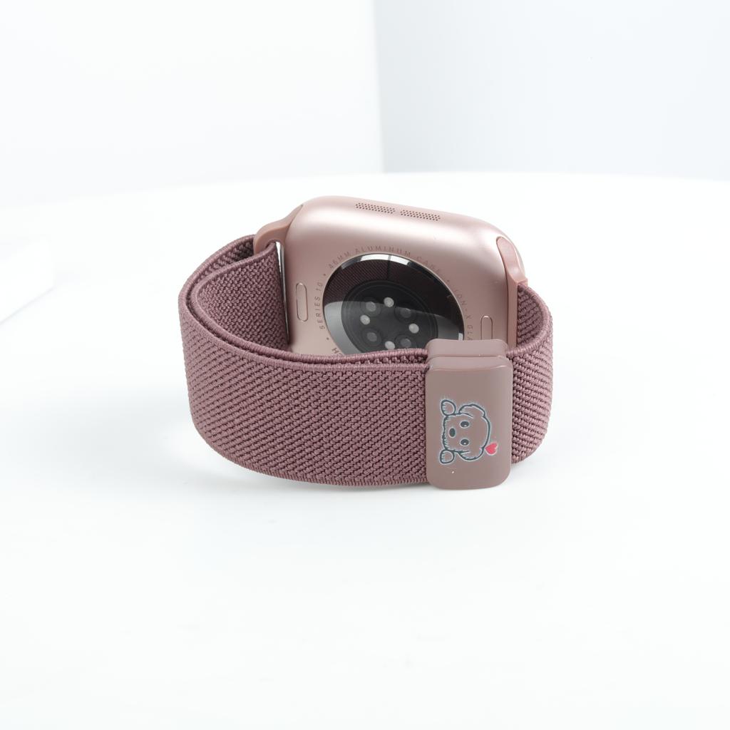 Straps For Apple Watch Band 46mm 45mm 44mm 49mm 42 41 40mm Magnetic Nylon Correa Bracelet iWatch Series 10 9 8 7 6 5 SE Ultra 2