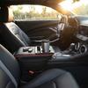 Leather Car Center Console Cover Comfort Armrest Pad Easy Installation Storage Box for Driving Fatigue Reduction