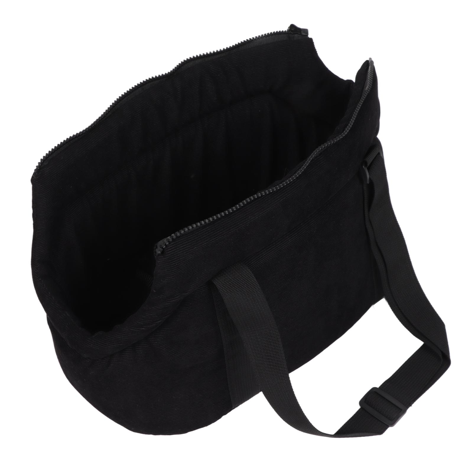 

Маленька переноска для домашніх тварин Дихаюча М яка Регульований ремінь Сумка для перенесення кішок Цуценят для Шопінгу Прогулянок ПодорожейS S 8.9 X 1.5in