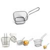 Rectangular French Fries Basket Durable Non-toxic Rust-proof Kitchen Tool For Fried Foods