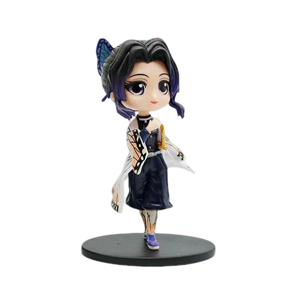 Anime Demon Slayer Figure Kamado Tanjirou Nezuko Action Figures Zenitsu Figurine Inosuke Kimetsu No Yaiba Figura PVC Model Toys