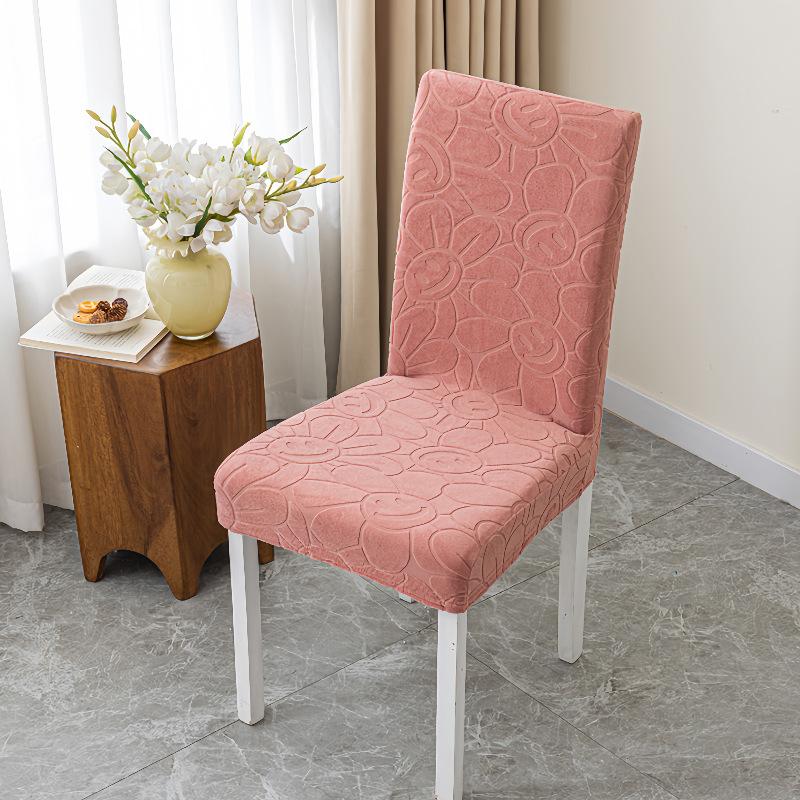 Four-season Elastic Thickened Chair Cover Backrest Cover One-piece Seat Dining Table Cover Set Home Use Stool Cover