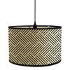 New Japanese Homestay Retro Chandelier Lamp Shade Bar Cafe European Home Living Room Decor Bamboo Lampshade Art Light Cover