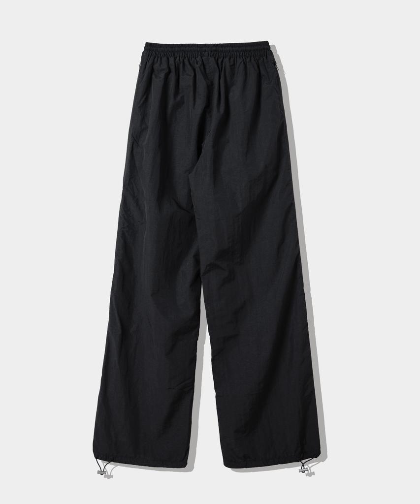 BLACK MOMENT Utility Dart Nylon Side Zip Elastic Pants