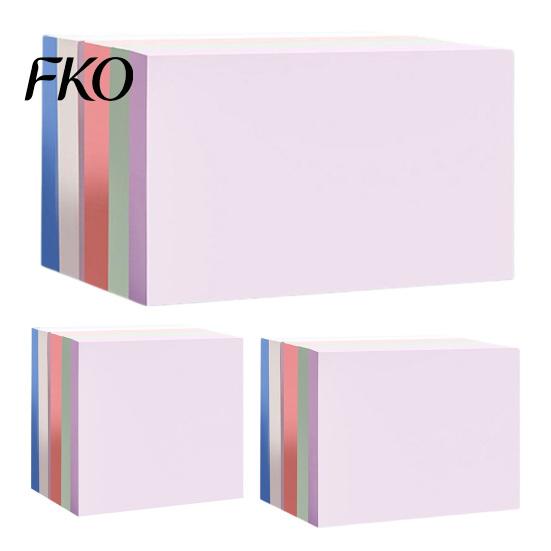 Strong Adhesive Self-Stick Notes Solid Color Note, Square Rectangle Self-adhesive Note Pad, Super Sticking Power Memo Post Stickies, Office
