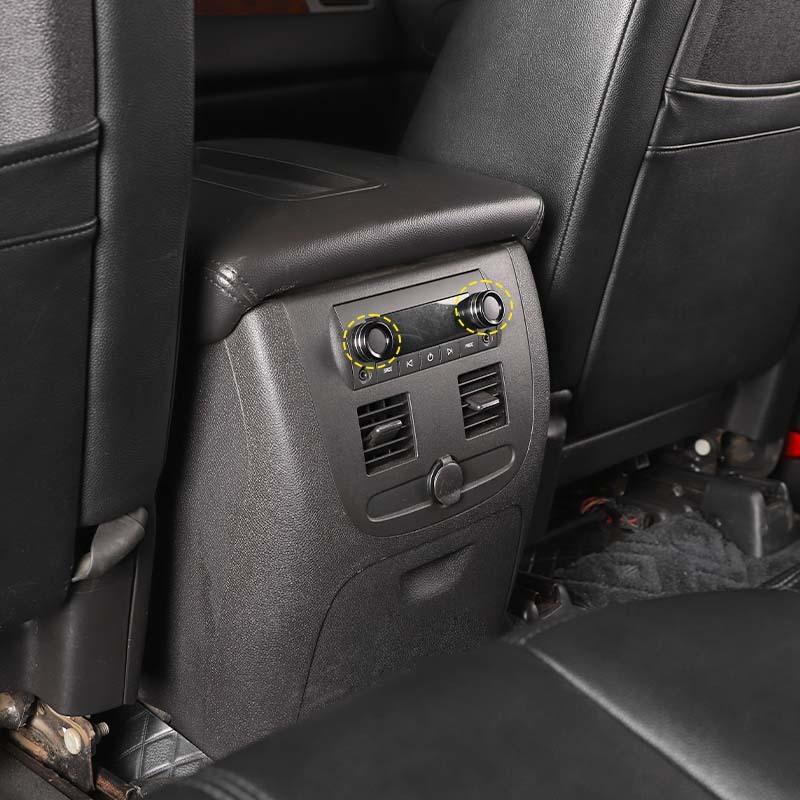 Aluminum Alloy  Central Control Knob Decorative Ring Cover For Chevy Silverado/Tahoe For Suburban/ Avalanche/GMC-YUKON 2007-2013