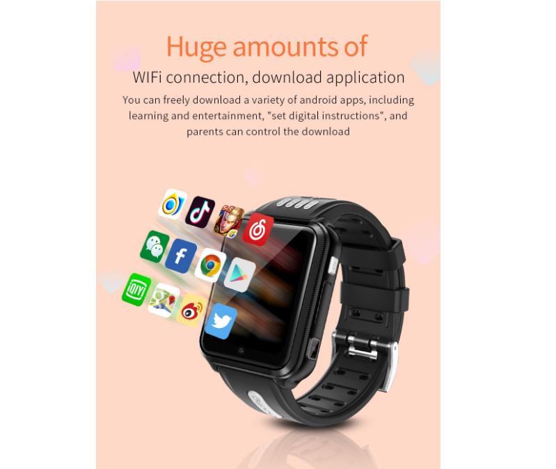XIAOMI H1 Smart Kids Phone Watch 4G Full Netcom wifi Android Male and Female Student Watch