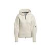 W Z.N.E Fz Logo Zip-Up Hoodie Women Jackets Yellow White H40976