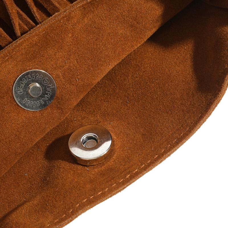 Vintage Tassel Crossbody Bag For Women Large Capacity Casual Tassel Shoulder Bag For Outdoor Travel Women'S Handbag