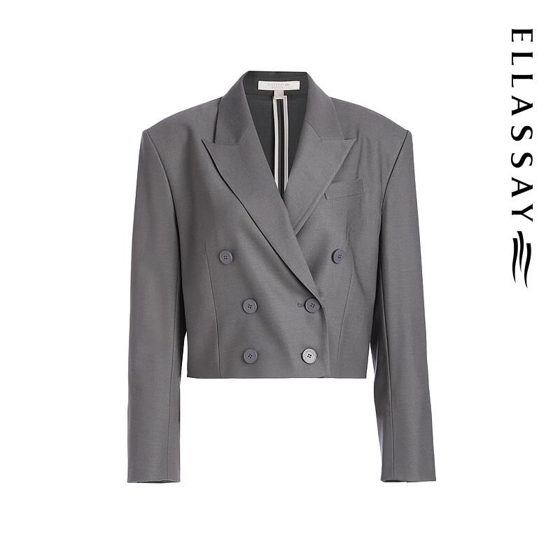 ELLASSAY Women's Casual Short Blazer
