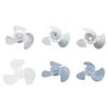 Plastic Fan Blade Replacement 3 Leaves Household Electric Hairdryer Motor Fan