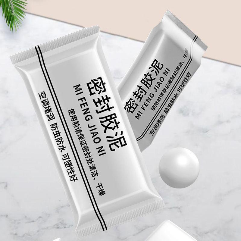 Dichtungskleber Schlamm Loch Klimaanlagenrohr Abdichtung Haushalt Wasserdicht, Insektensicher und Wasserdicht Wandreparatur Kanalisationsverstopfung Klebeschlamm