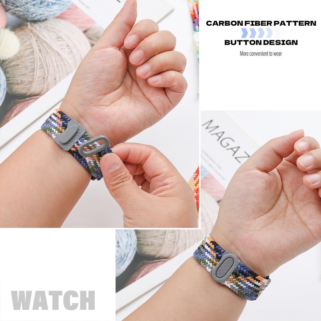 Geflochtenes Nylon für Samsung Galaxy watch fit 3 Armband Smartwatch-Zubehör Armband Gürtel Armband Correa für Galaxy fit3 Band