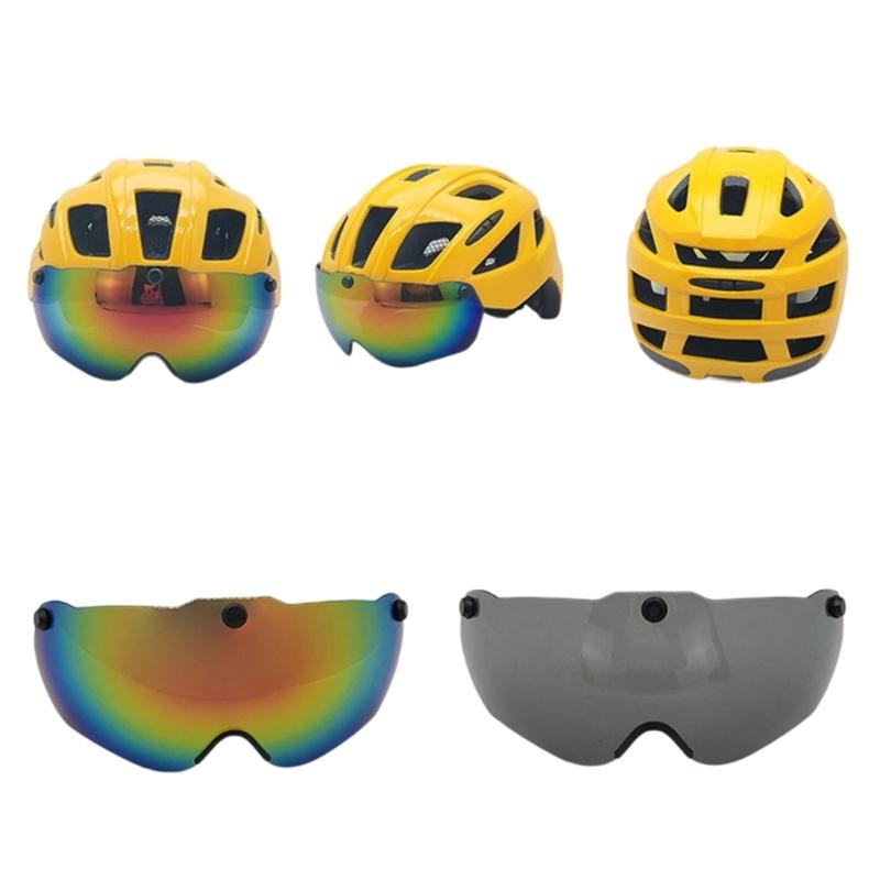 Magnetic Visors Lens For Motorcycle Helmets Featuring High Transparency Anti Fog Coating And Easy Installation PC Lens