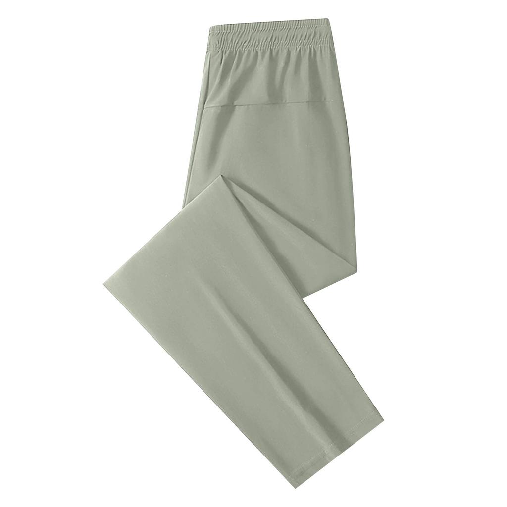 Women's Casual Pants High-waisted Belted Jogging Pants With Pockets