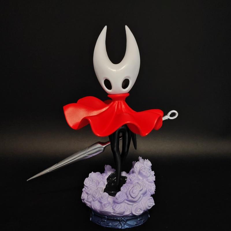 Novo Merchandising do Jogo Hollow Knight Figura de Ação GK Estátua Exquisita com Base Impressão 3D Modelo de Brinquedo Menina Vespa Presente