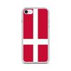 Phone Case – Flag of Denmark – Compatible iPhone 6 – Soft Case – Resistant and Shockproof - Silicone - Pixelforma