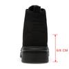 Hiver Bottes Homme Chaussures Élévatrices Talons Cachés Chaussures Chaudes en Toile Rehaussantes Pour Homme Augmentation Semelle Intérieure 8CM 6CM Décontracté Élévation Sport