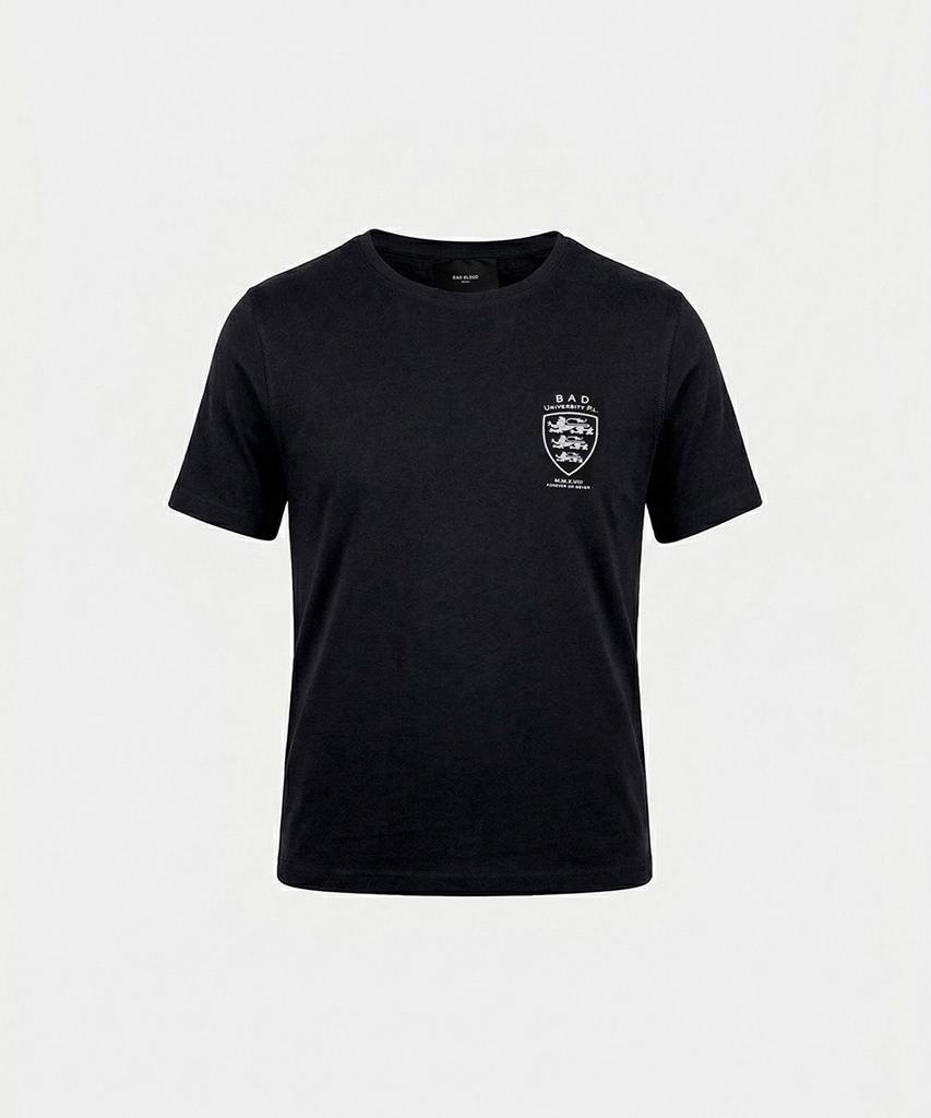 BADBLOOD Shield-M Slim Fit Short Sleeve T-Shirt - Black