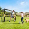 Football Goal with Protective Foam, 2.4 x 1.6 m, Yellow