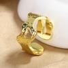 925 Sterling Silver Ring Open Adjustable Silver/Gold Ring Fashion Exquisite Student Girlfriend Jewelry Accessories Wedding Party