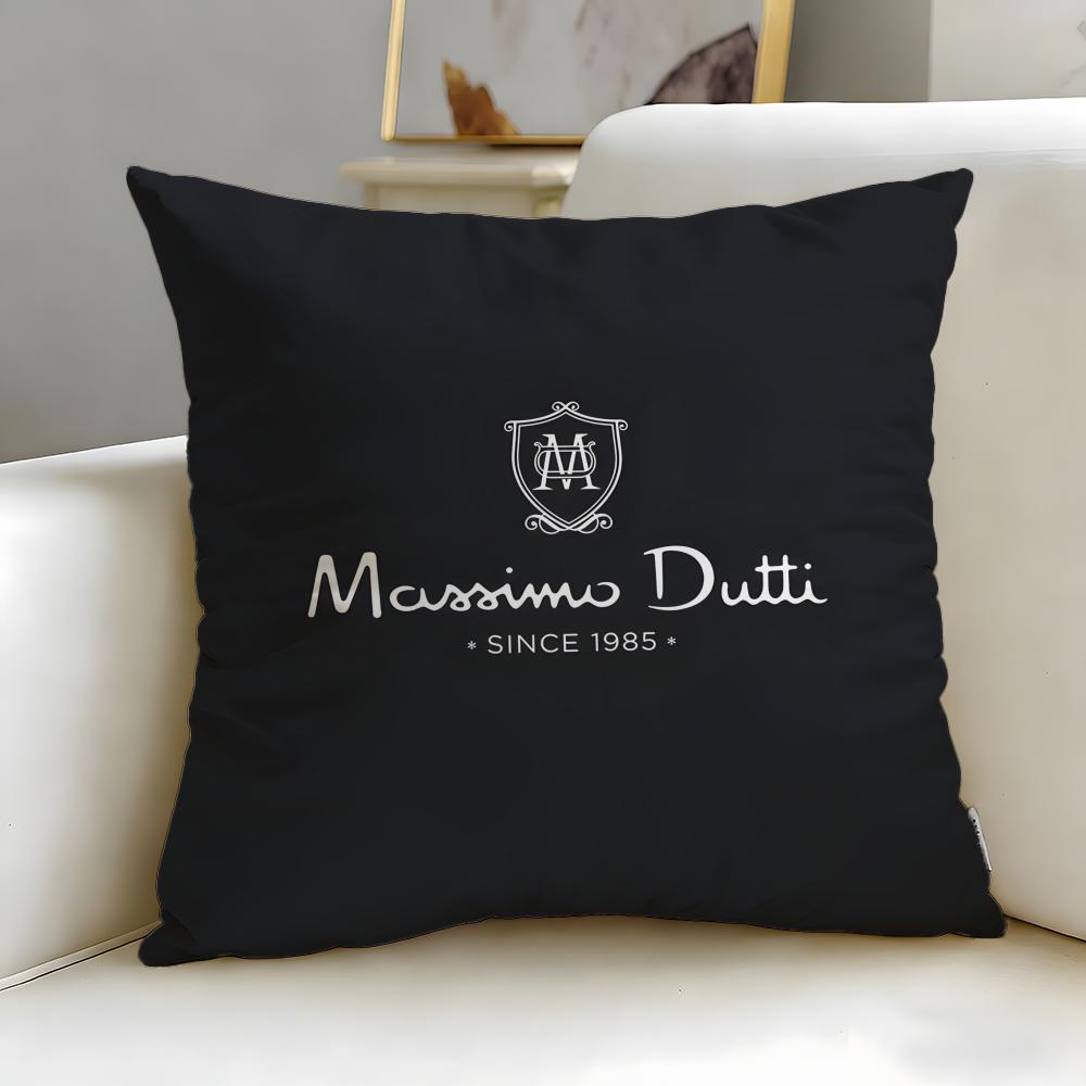 Classic Fashion Brand Massimo Dutti Cushion Cover Soft & Easy-Wash Pillow Case – Versatile for Couch, Bed, Travel and Office