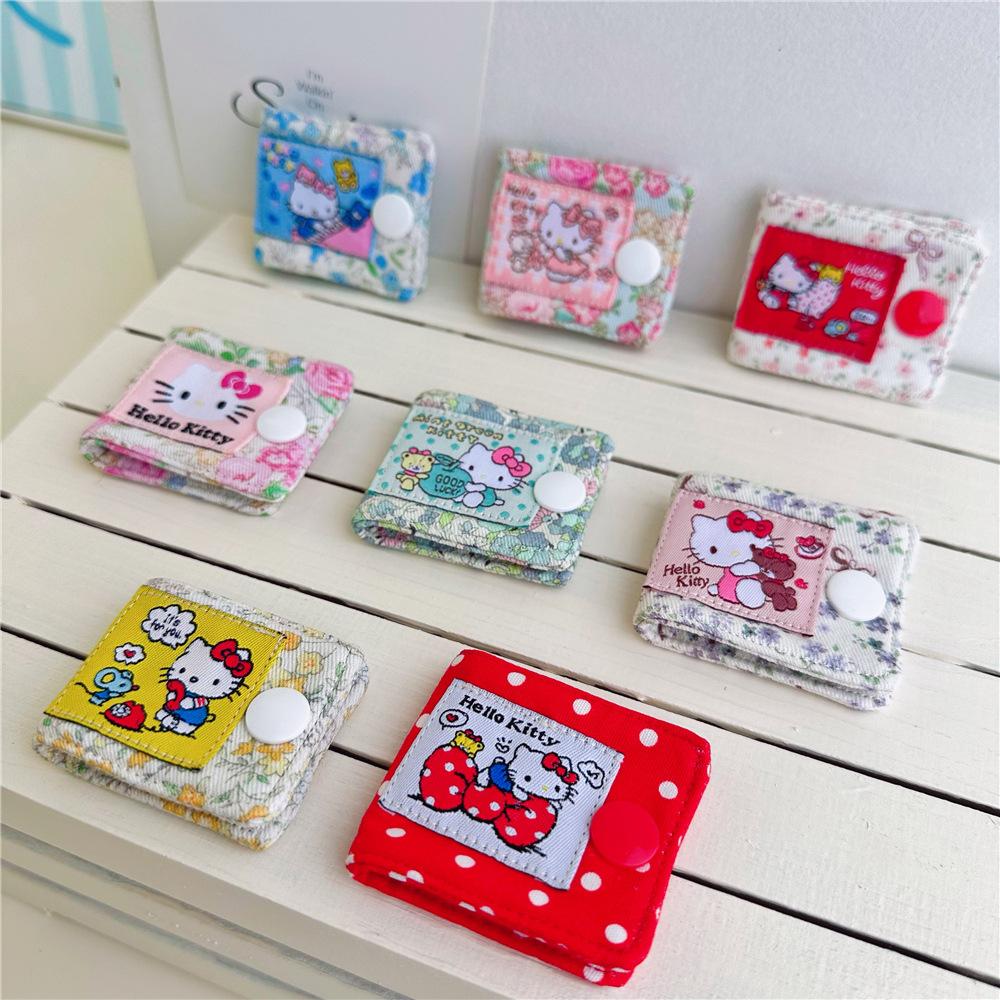 Fabric Data Cable Storage Clip Kt Cat Charger Cord Storage Holder Data Line Bobbin Winder Christmas Gifts