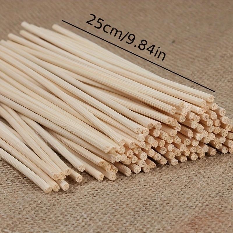 10pcs Reed Oil Diffuser Aroma Stick DIY Handmade Rattan Sticks Fragrance for Home Bathrooms Living Room Decoration