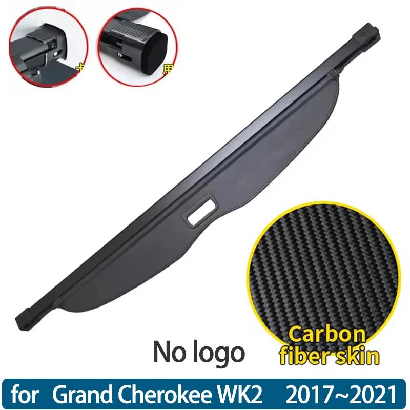 Car Trunk Cargo Cover for Jeep Grand Cherokee WK2 2014 2012 Accessories 2011~2021 Trunk Storage Partition Auto Interior Parts
