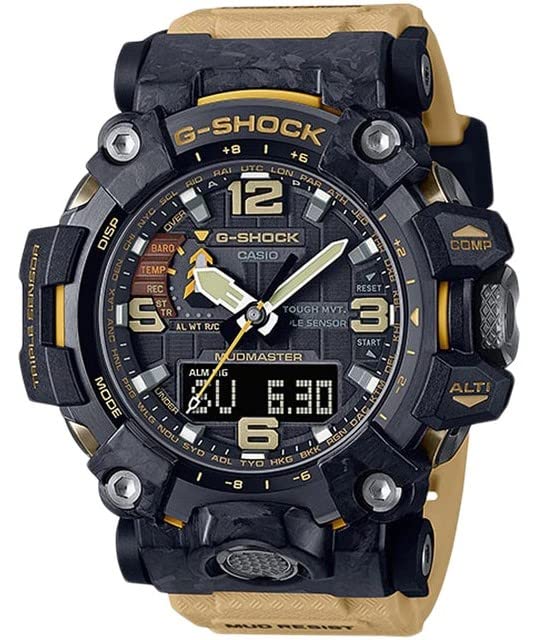 

Watch MUDMASTER Radio Solar Online Limited Model Brown Sand Beige Military [Casio] G-Shock GWG-2000-1A5 Men s [Item]