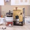 Manual Hand-crank Glass Coffee Bean Grinder