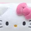 Daiso Hello Kitty Face Plush Pouch
