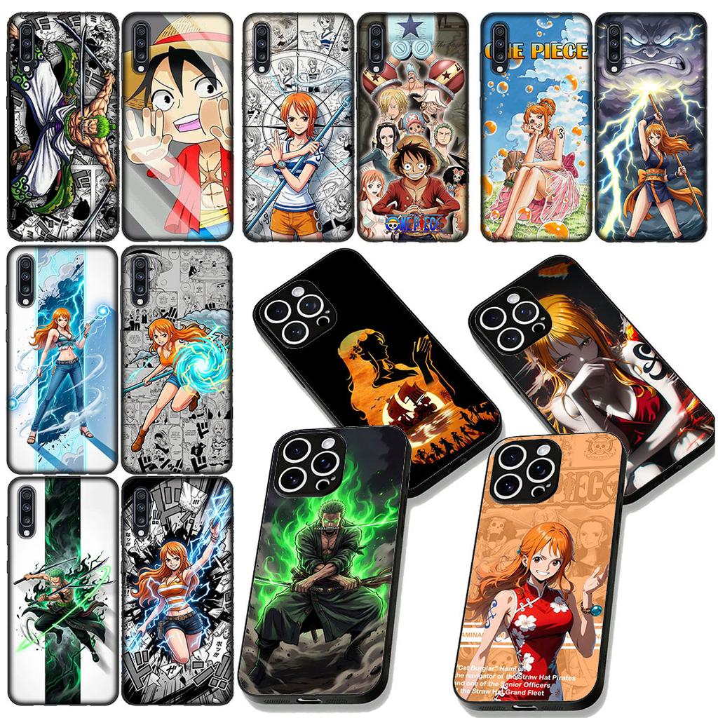 Nami One Piece Roronoa Zoro Luffy Phone Cover for Xiaomi Redmi Note 12 11 10 A3 Pro 10A 10C 12C Note12 5G Protective Case