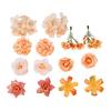 28/49Pcs Artificial Flower 4-10cm Realistic Flower Buds For Wedding Bouquets Baby Showers Decoration Hair Accessories