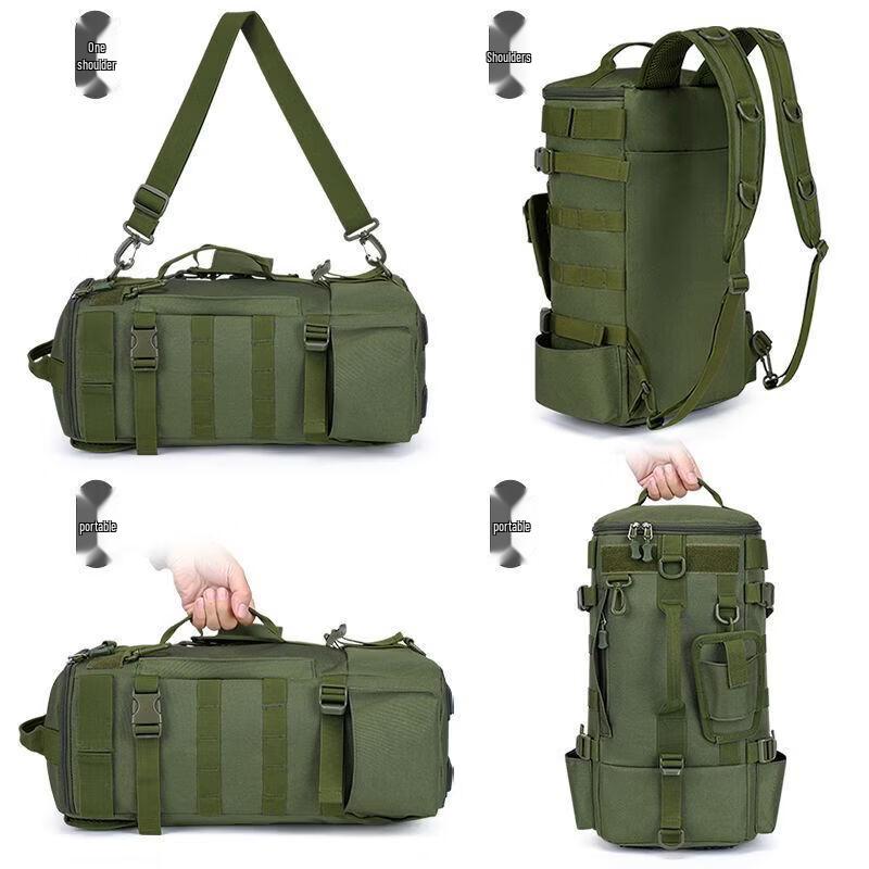 Outdoor Fishing & Travel Backpack with Rod Holder