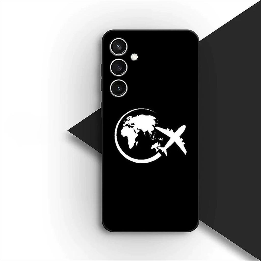 Cover for Xiaomi Redmi 15 15C A3 A4 A5 9A 9C NFC Note 9 8 9T 8T Pro Casing Phone Case Aircraft Travel Airplane Pilot Epaulette