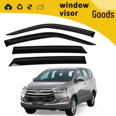 Fits 16 Toyota Innova Crysta Models: Car Door Rain Guards, Window Eyebrows, Modified Rain Shields.