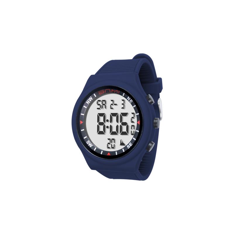 Customizable Logo Luxury Charm Waterproof Digital Dial Sport Watches LED Display 39mm 3BAR Water Resistant Glass Dial Window
