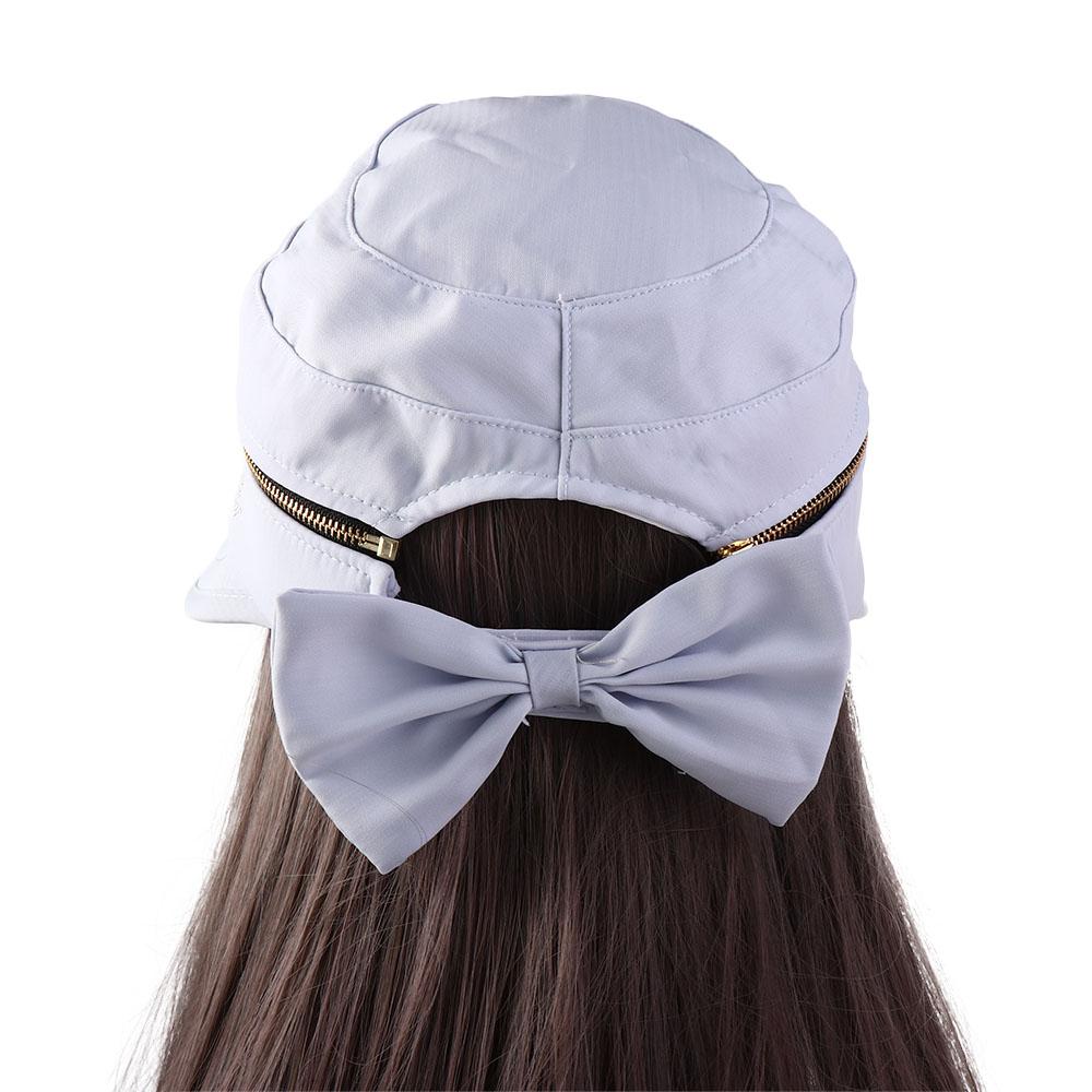 Ladies Travel Empty Top Cycilng Solid Color Bucket Hat Women Cap Removable Sun Hat Fisherman Hat