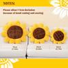 Cuscino Decorativo Girasole, Cuscini a Forma di Fiore Cuscino da Terra Cuscino per Seduta, Cuscino per Seduta, Carina Decorazione per la Stanza e Cuscino Peluche per Letto