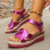 Fashion 2025 New Woman Platform Sandals Outdoor Anti-Slip Platform Shoes Women Fashion Open Toe Wedges Sandals Women Comfortable Shoes