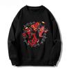Man Round Neck Sweatshirt with Cotton Print for Men and Women for In Autumn/winter