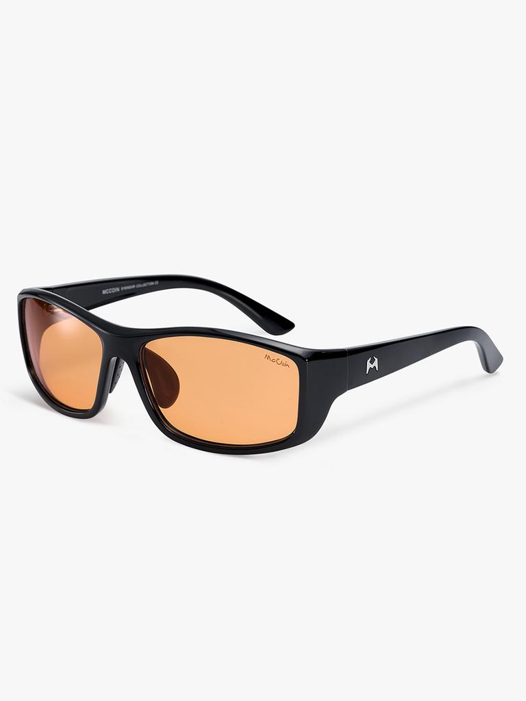 Maegkoin Airik 02 Orange Airik Goggle-Style Sunglasses (Orange)