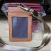 Porta Badge Multi-Scheda Golden Bay con Portachiavi, Clip Retrattile, Cordino e Portamonete