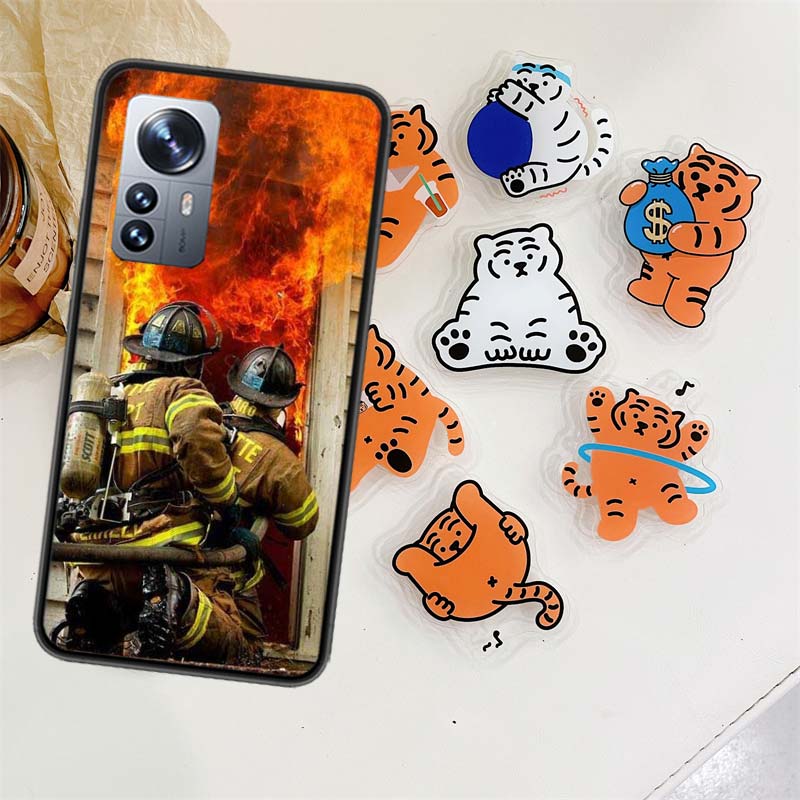 Firefighter Training Phone Case For Xiaomi Poco X7 X6 M8 M7 M6 M4 M3 X4 Pro F7 Ultra M5S Mi 14 14T 15 15T 12T 10T Pro 12S 12 11