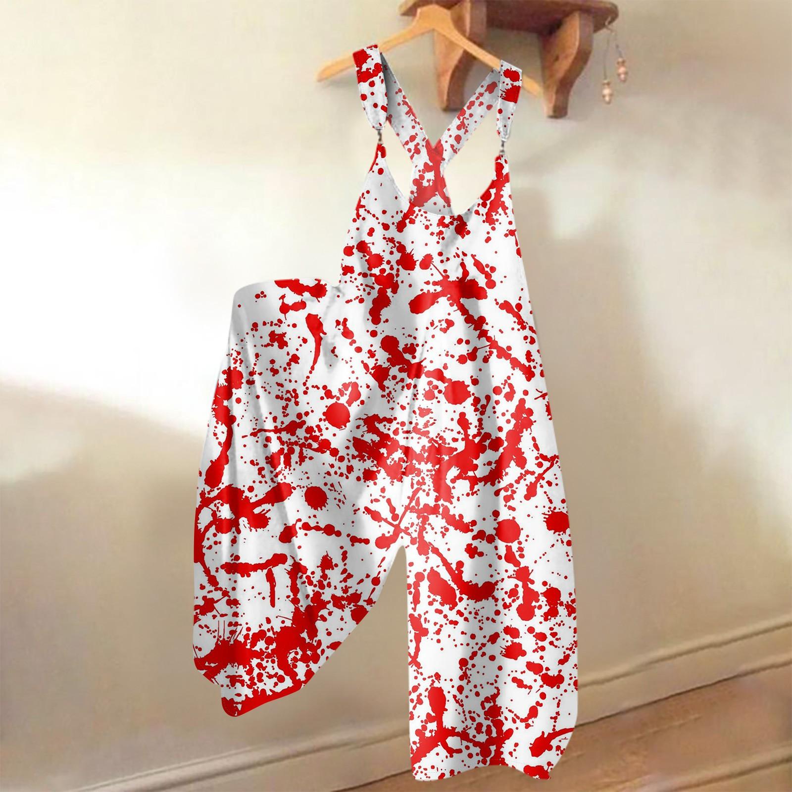 

Женские повседневные и модные брюки на бретелях, свободный комбинезон в стиле ретро с принтом и карманами S