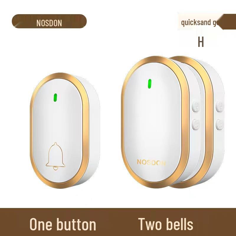 Wireless Digital Doorbell with Remote Chime
