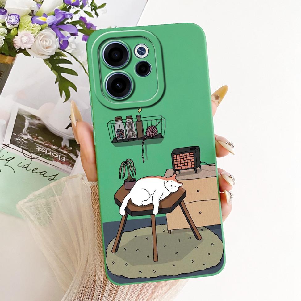 Casing For Oppo Reno 15F Cover Luxury Fashion Cute Cartoon Funny Painted Silicone Funda For Reno 15F Oppo CPH2801 Phone Case