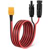 12AWG 2m/6.5FT XT90 to Solar Connector Cable for Bluetti AC200/AC200L/AC200P/AC200Max SOLARPLAY AFERIY Solar Generators.